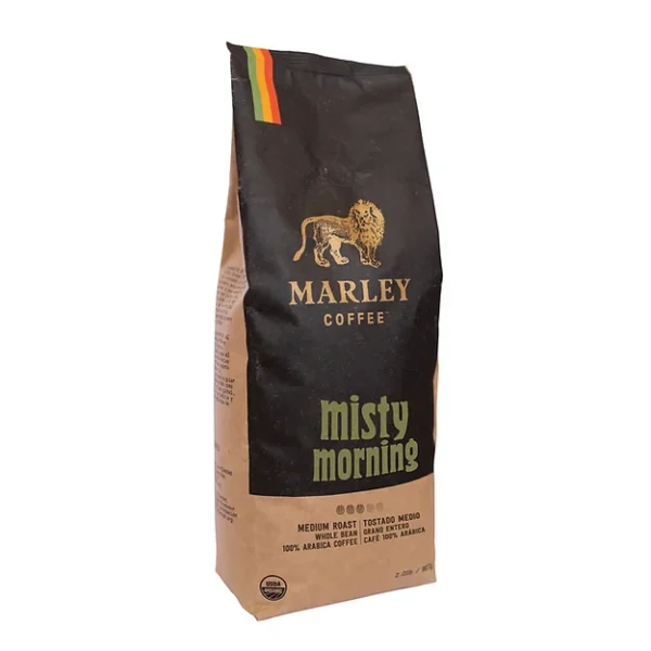 Café grano entero - Misty Morning 907 g - Marley Coffee - Imagen 2