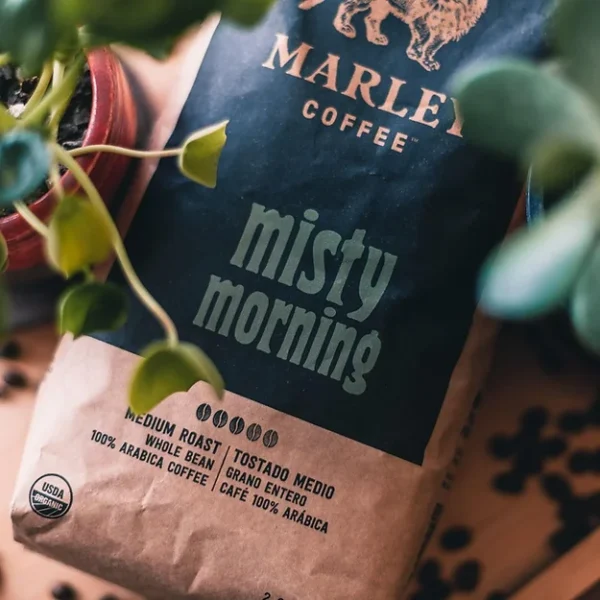 Café grano entero - Misty Morning 907 g - Marley Coffee - Imagen 3