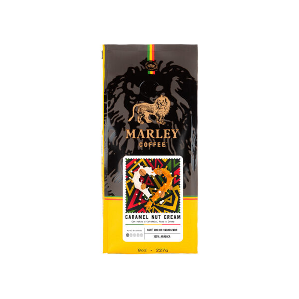 Caramel Nut Cream 227gr - Marley Coffee Café Molido Saborizado