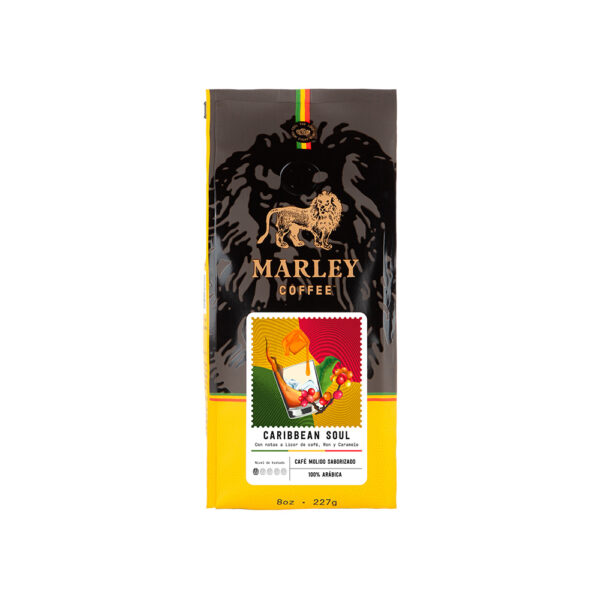 Caribbean Soul 227gr - Marley Coffee Café Molido Saborizado