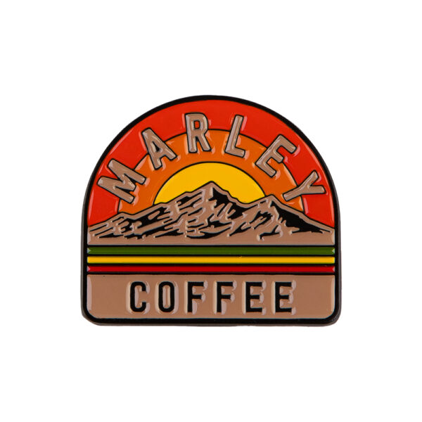 Pin Marley Coffee Mountain Orange Color - Marley Coffee