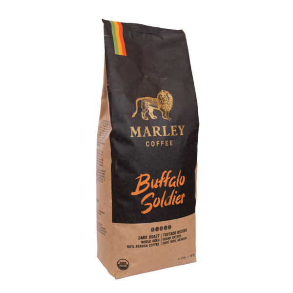 Café grano entero - Buffalo Soldier 907 g - Marley Coffee - Imagen 2