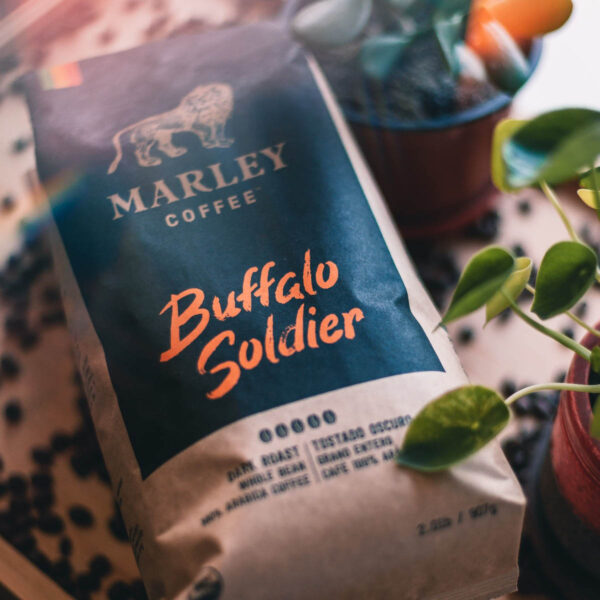 Café grano entero - Buffalo Soldier 907 g - Marley Coffee - Imagen 3