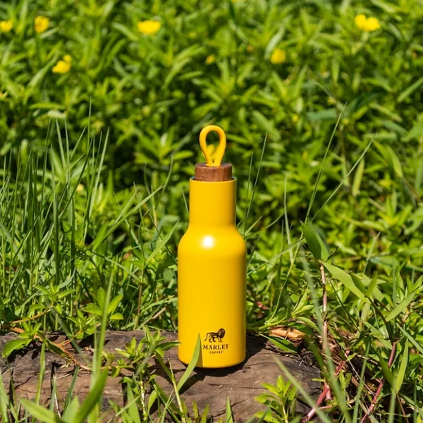 TRAVEL WATER BOTTLE - AMARILLO - Imagen 3