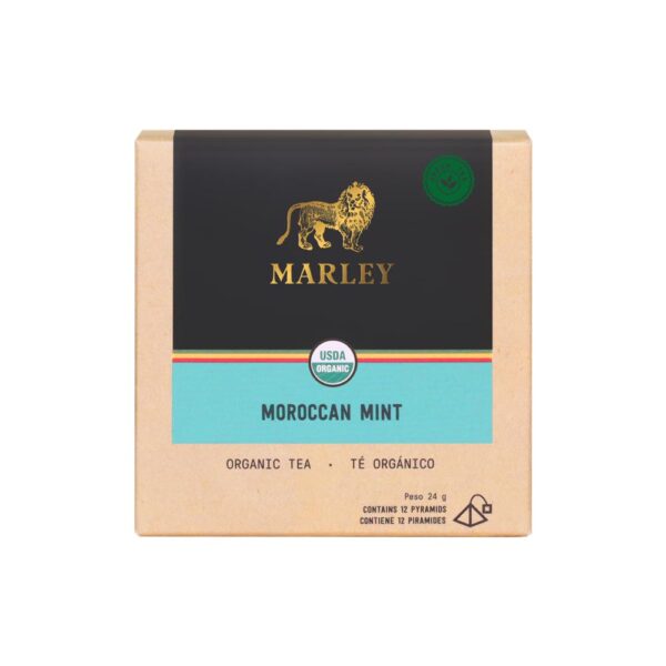 Marley · Moroccan Mint · Pyramid · Té verde