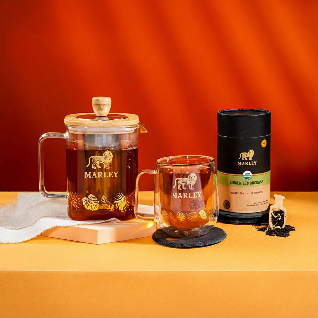 Tetera de vidrio con infusor 800 ml - Imagen 4