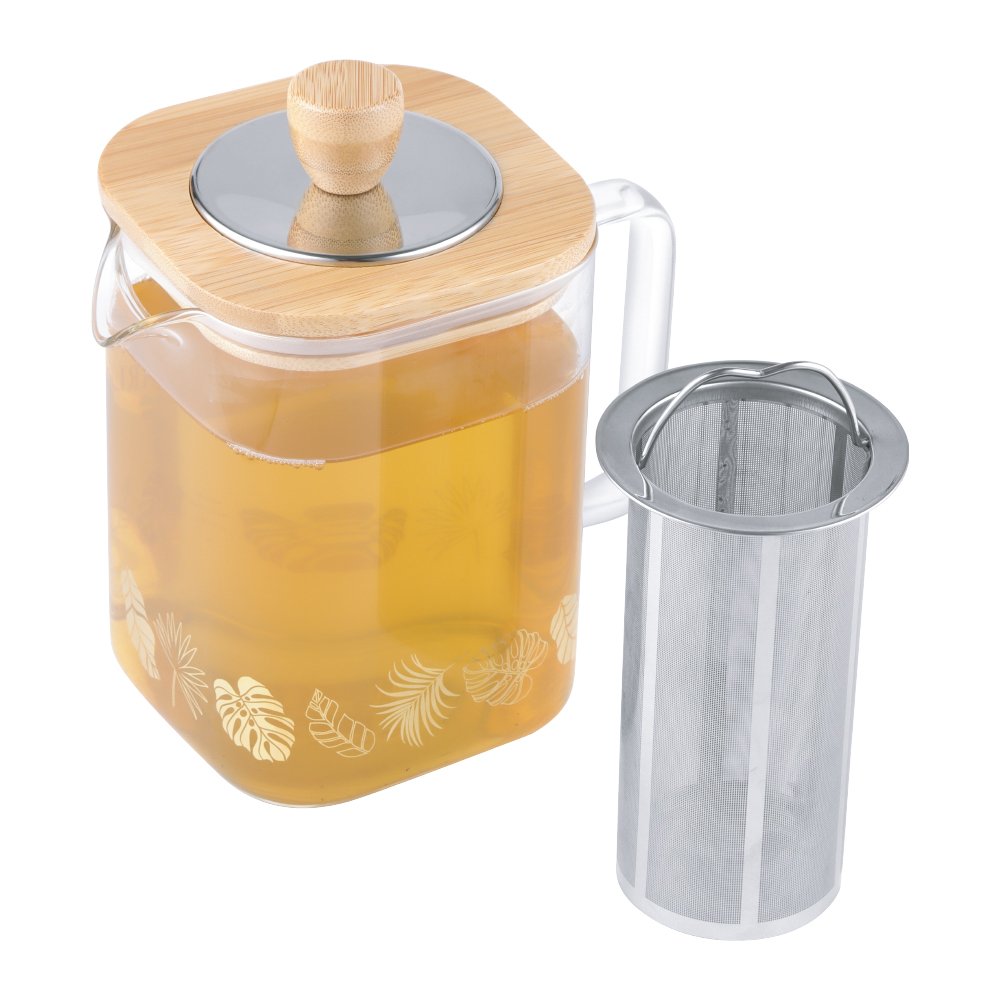 Tetera de vidrio con infusor 800 ml - Imagen 3