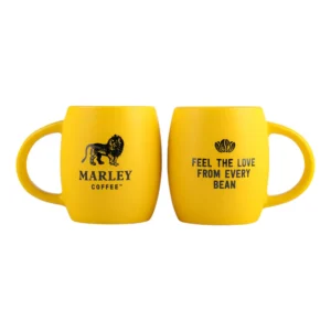 Set 2 Mini Marley Mugs Espresso Amarillo o Negro de 180 ml